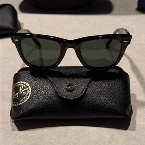 Vintage Ray-Ban Tortoise Frame Sunglasses